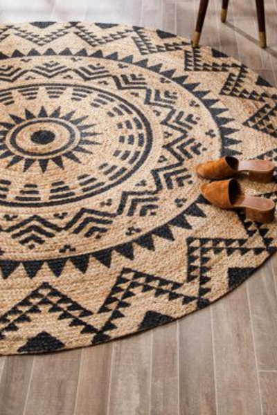 NOMAD FOLK JUTE RUG