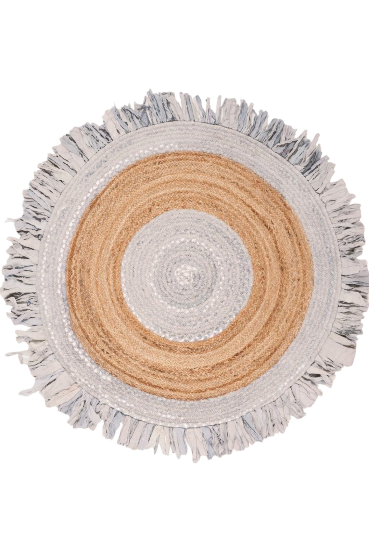 BOHEMIEN COLOURFUL NATURAL JUTE RUG