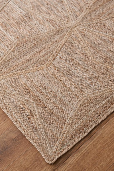 RE-CRAFTED NATURAL JUTE RUG