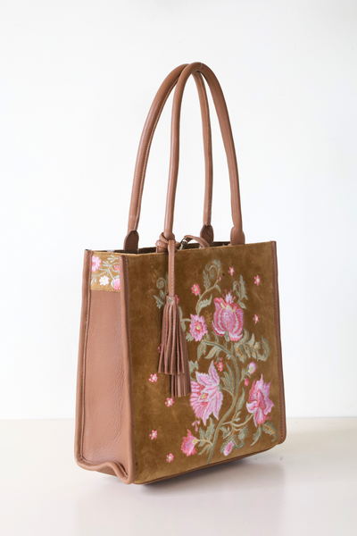 Blooming Velvet Tote bag
