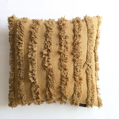 Comfy Morning fringe cushion