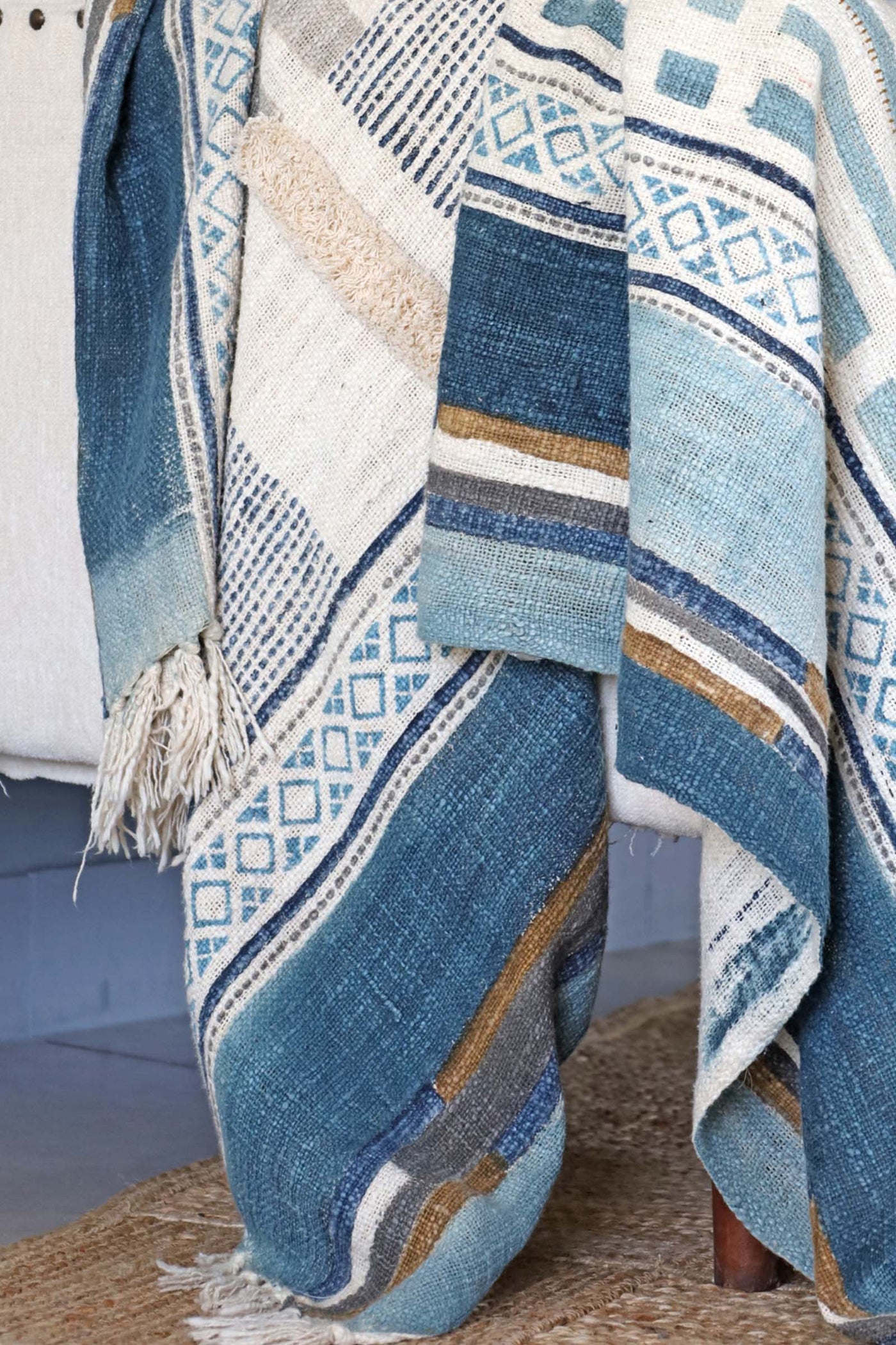 URBANIC BLOCK PRINT BLANKET.