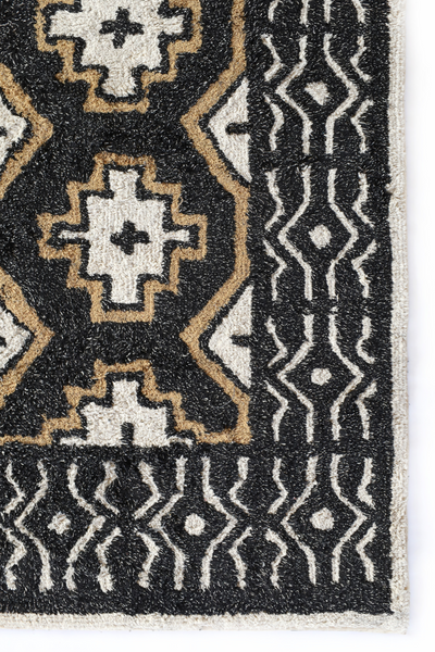 Nomad folk tufted rug