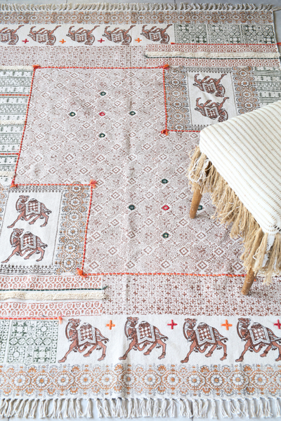 BANJARA BLOCK PRINT RUG