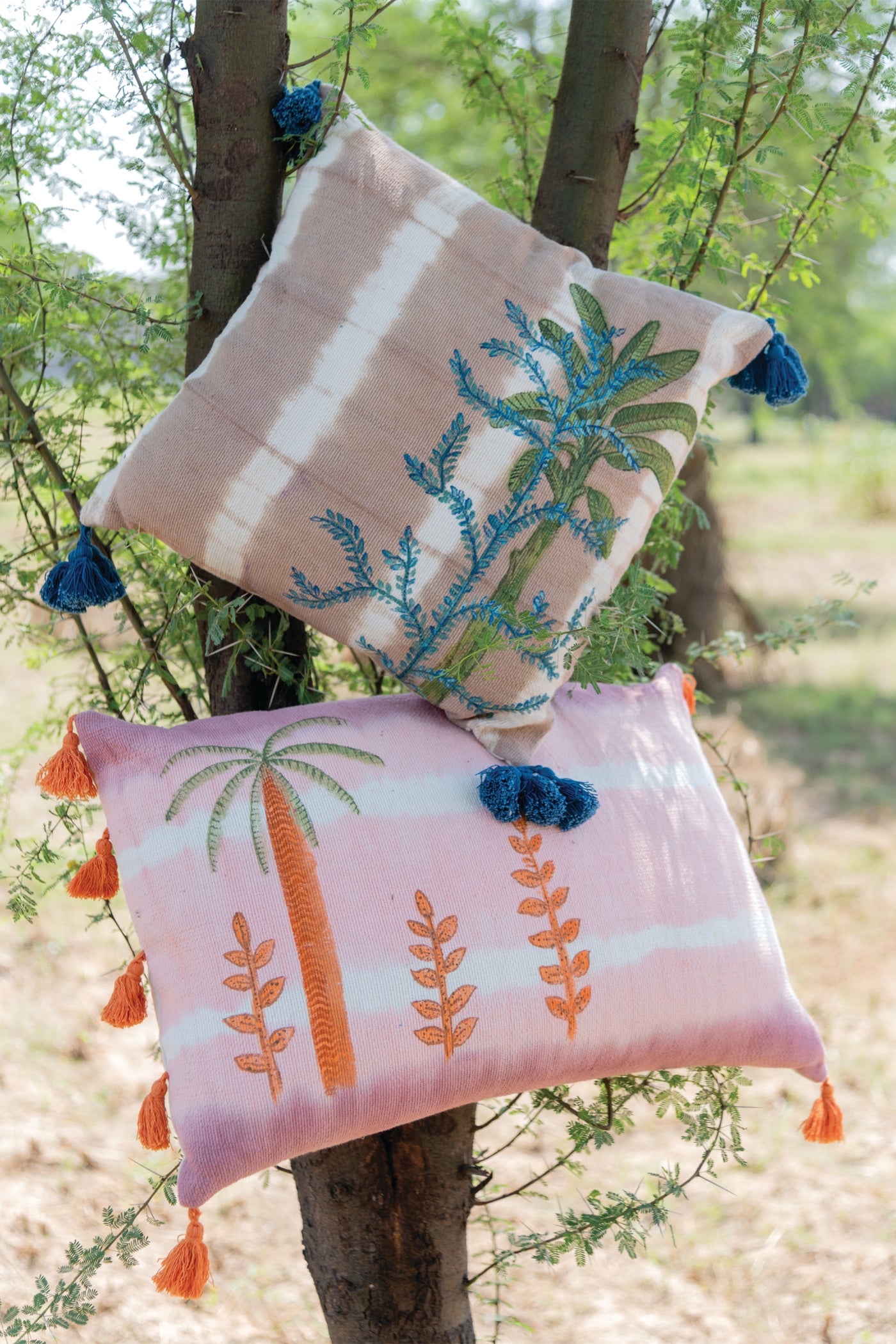 Tie-Dye Cushion