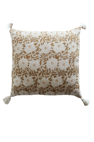 KHADI BLOCK PRINTED CUSHION