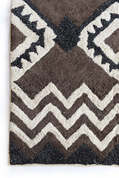 EARTHY GEO TUFTED RUG