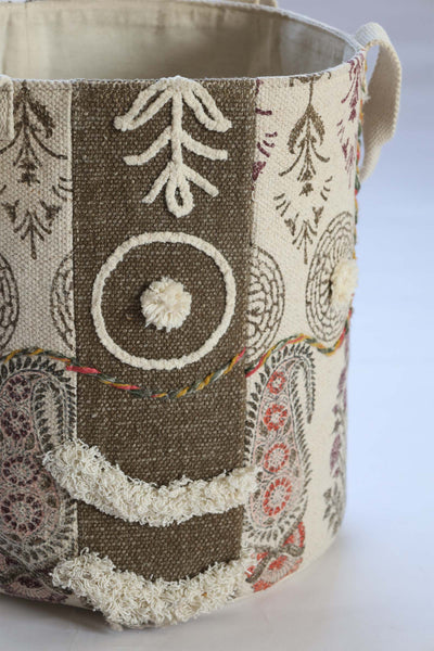 FOSSIL PRINT BASKET