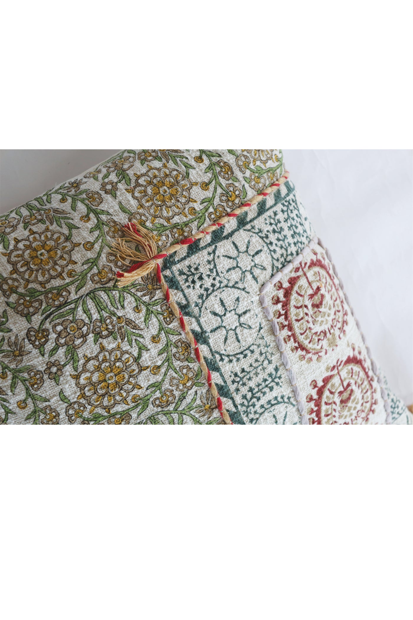 Multi Block Print Cushion Cover