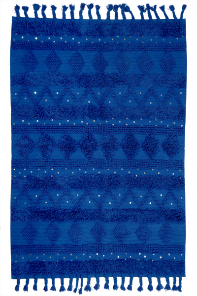 BOHO MOONLIGHT WOVEN RUG