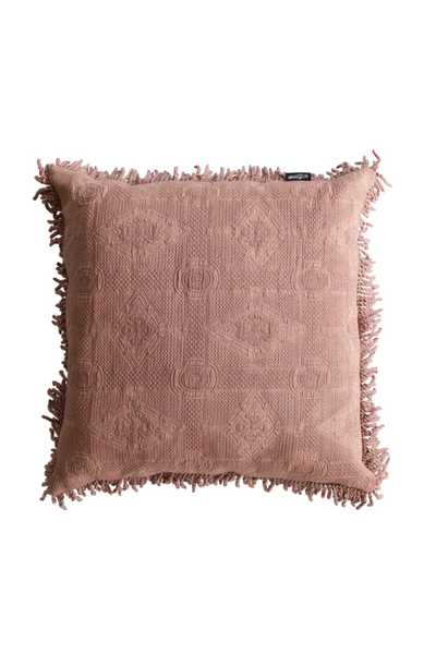 Rapture rose textured cushion
