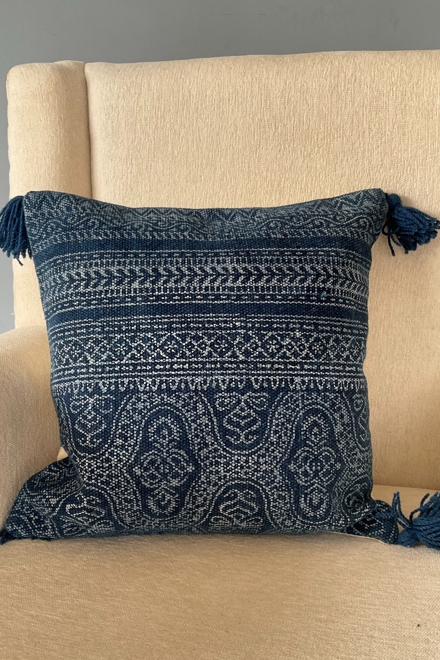 INDIGO SAGA COMBO OF 3 CUSHION