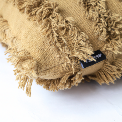 Comfy Morning fringe cushion
