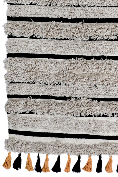 MONOCHROME WOVEN RUG