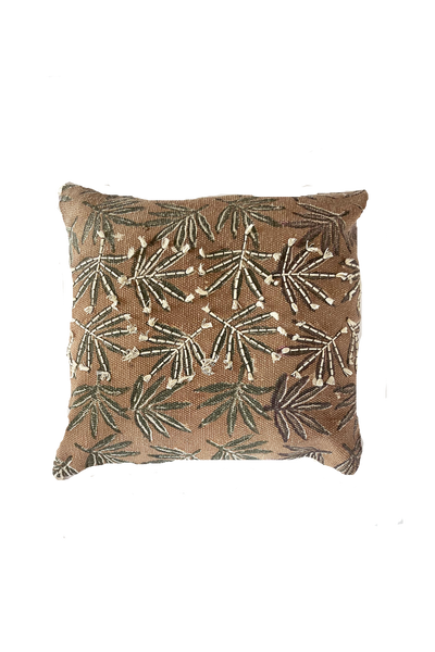 EVERGREEN BLOCK PRINT COMBO OF 3 CUSHION