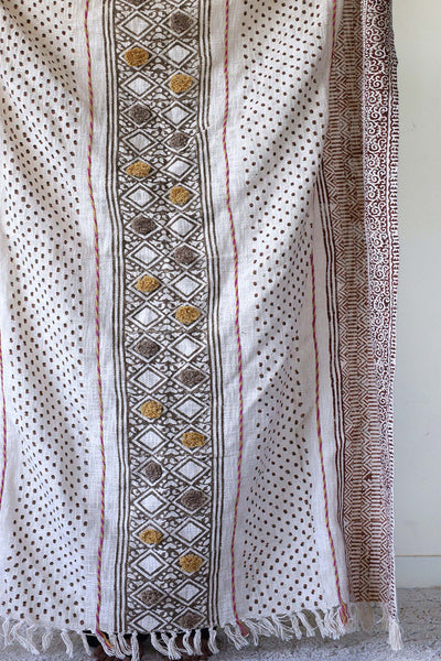 NOMADS BLOCK PRINT BLANKET