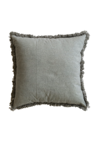 ANTIQUE WHITE LINEN CUSHION