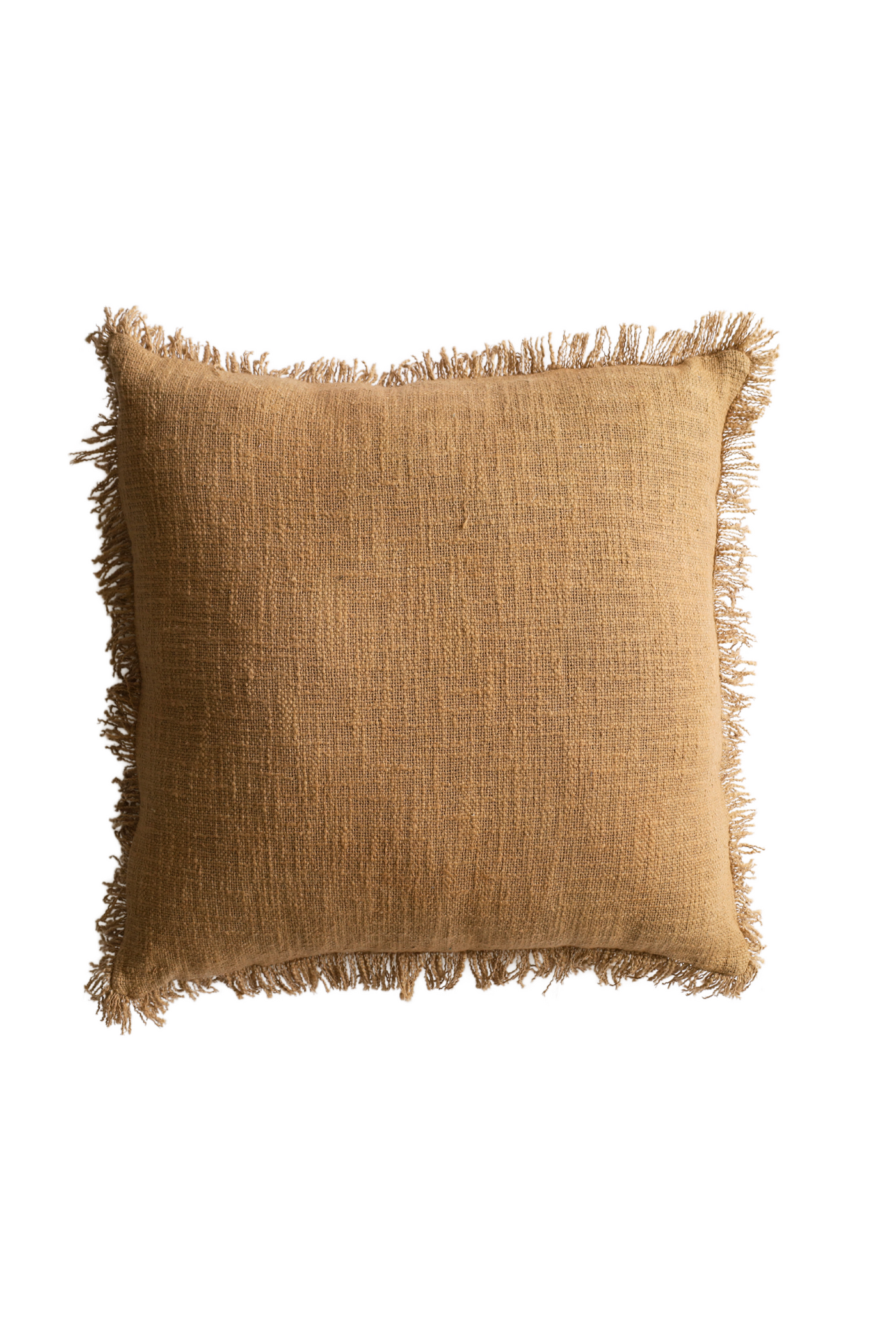 Sun baked textured cushion