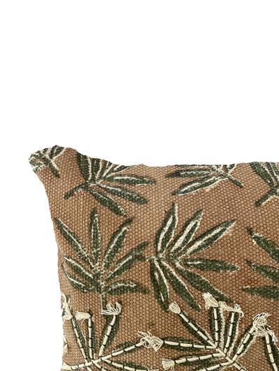 EVERGREEN BLOCK PRINT COMBO OF 3 CUSHION