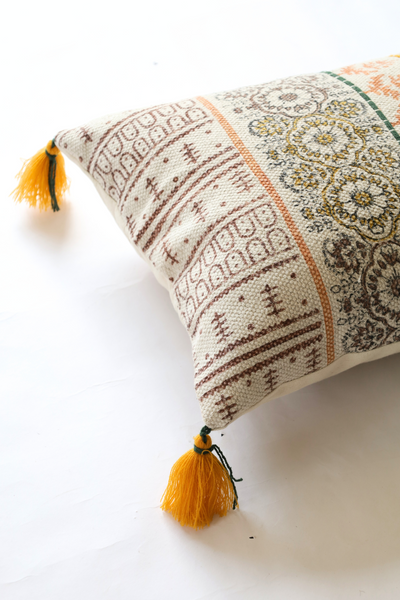Banjara Block printed cushion