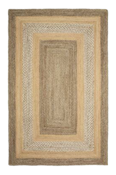 SHADES OF NATURAL JUTE RUG