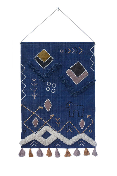 KANTHA EMBROIDERED WALL ART