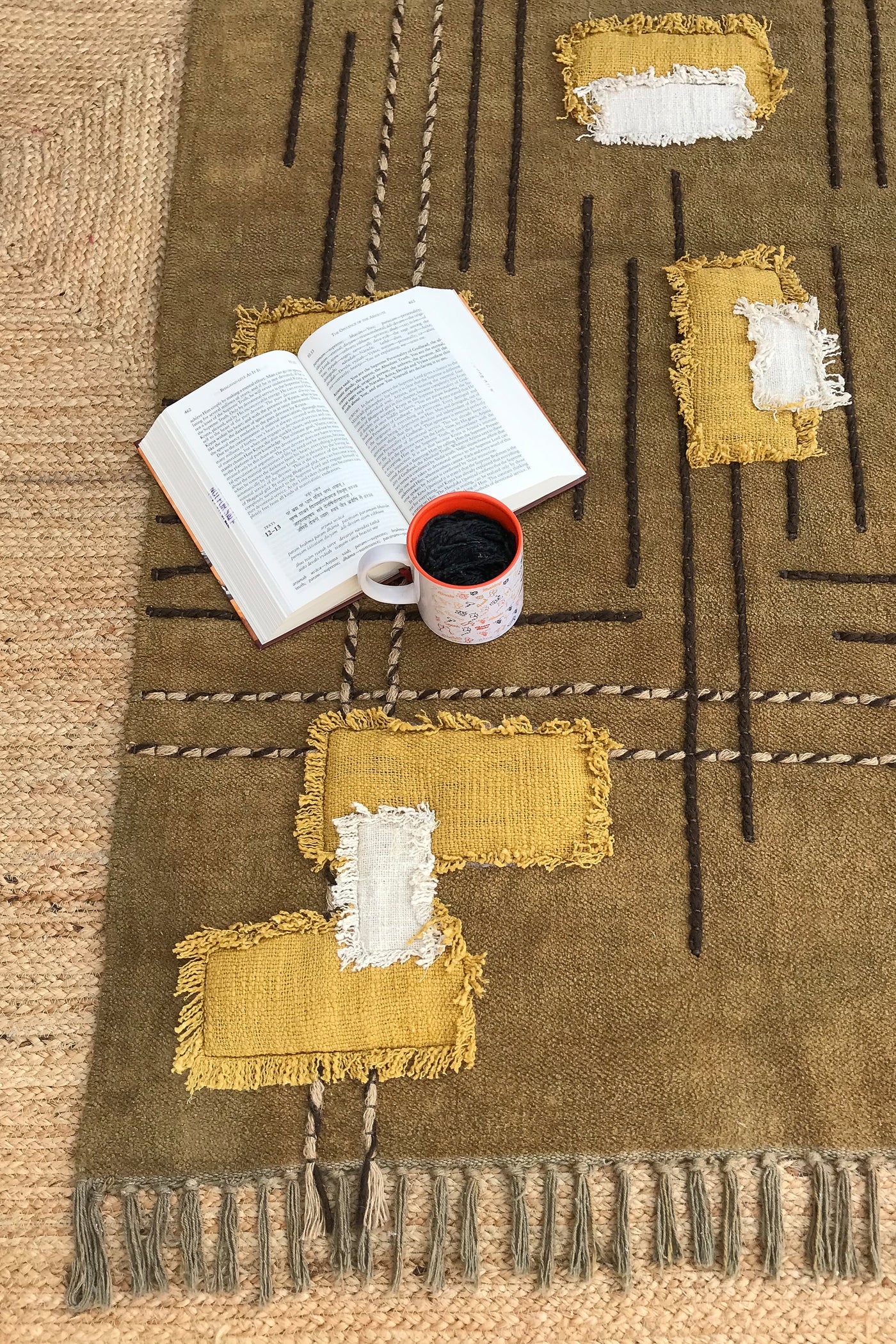 MORNING PATCHED RUG – artimagejaipur