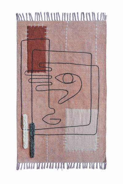 REBOUND  EMBROIDERED RUG