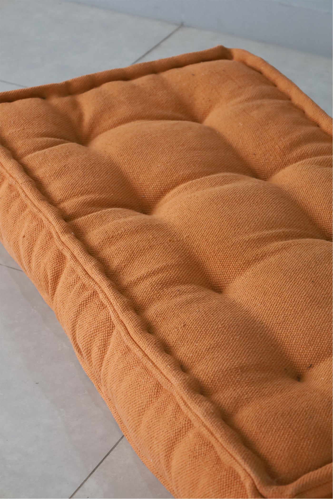 SOLID TERRA-COTTA HUE MATTERESS