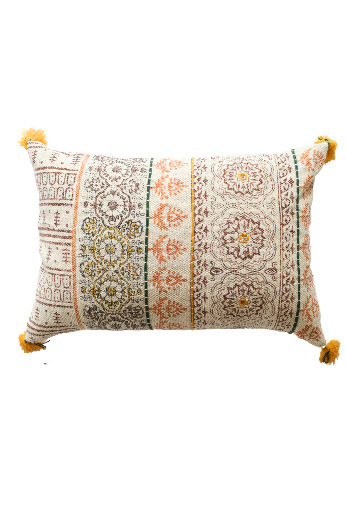 Banjara Block printed cushion