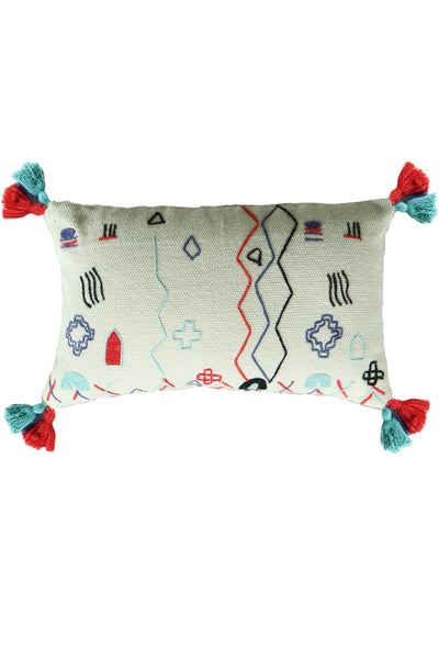 FOLK EMBROIDERED CUSHION