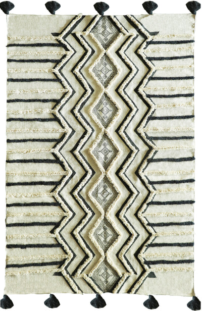 BOHO BLOCK PRINT RUG