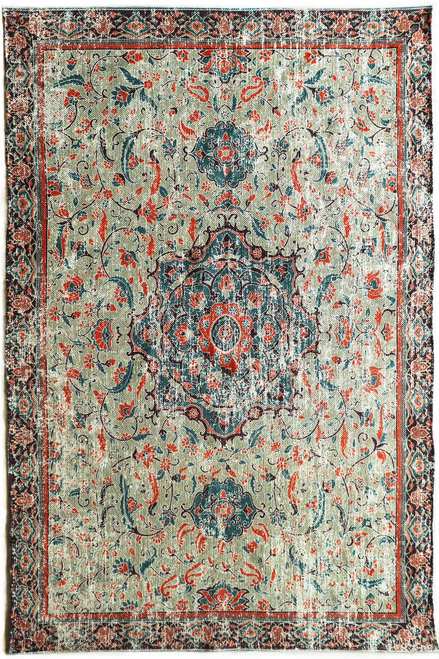IVORY PRINTED RUG