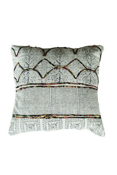 BOHO BLOCK PRINT CUSHION
