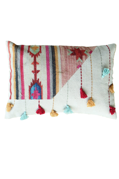 DAHLIA KILIM PRINT CUSHION