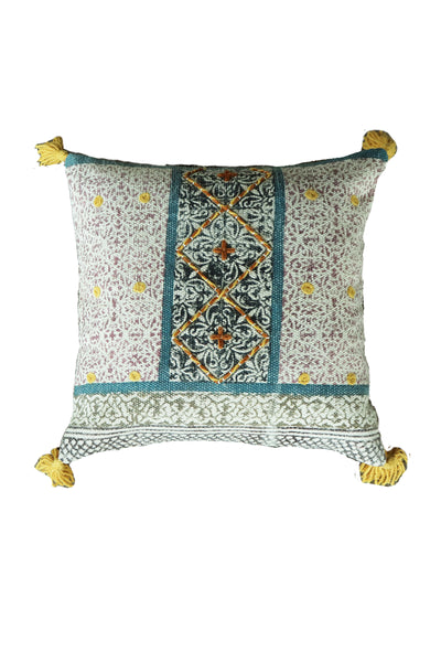 Indi Folk Block Printed cushion