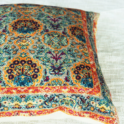PEACOCK PRINT  CUSHION