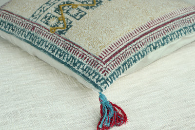 Indi Art Block Printed cushion
