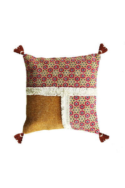 INDI BLOCK PRINT CUSHION