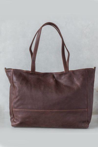 ALAMEDA-LEATHER HAND BAG