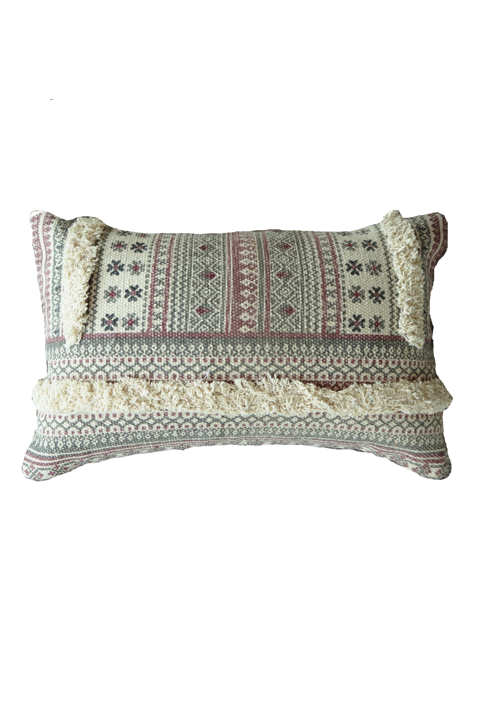 DELICATE DAISY BLOCK PRINT CUSHION – artimagejaipur
