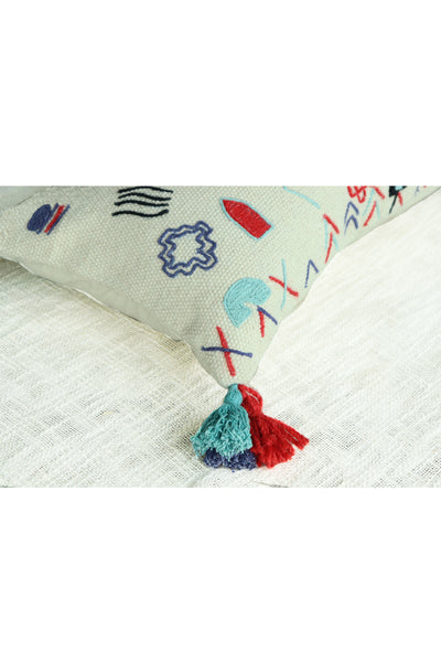 FOLK EMBROIDERED CUSHION
