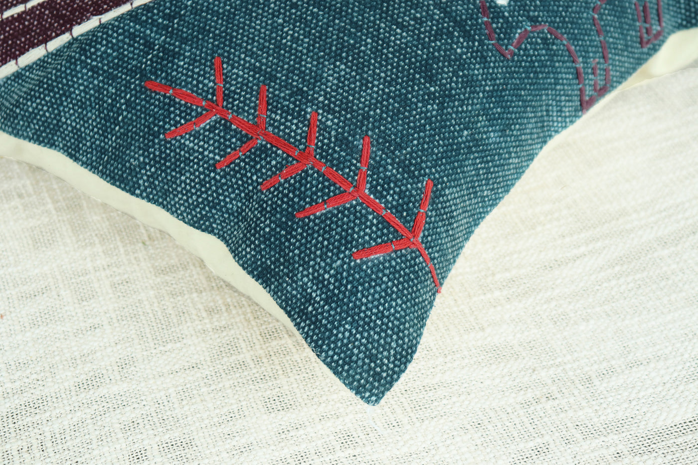 PLAYFUL INDIGO CUSHION