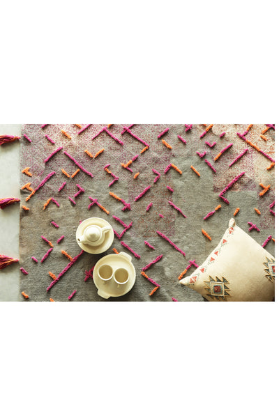 SUNSHINE BLOCK PRINT RUG