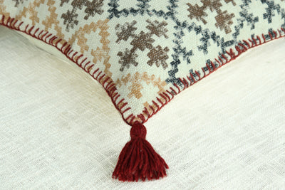 RE-ROOT BLOCK  PRINT CUSHION