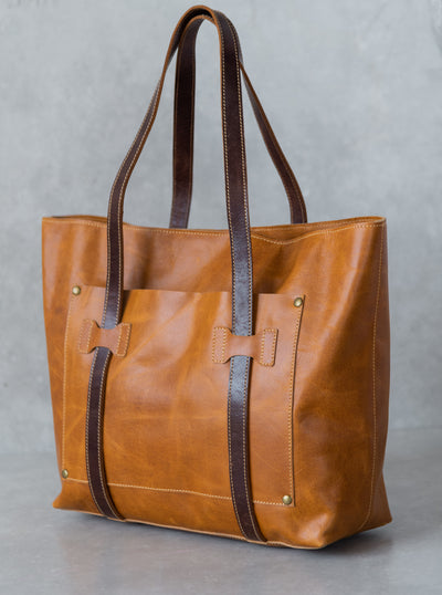 SFRICKEN -LEATHER HAND BAG