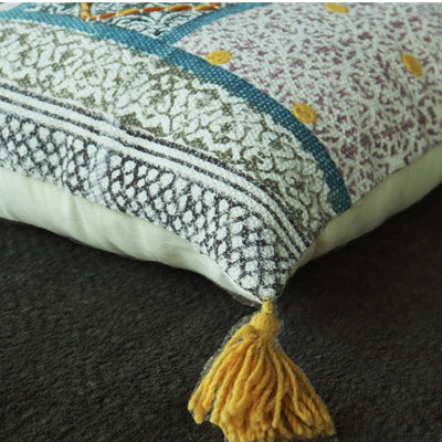 Indi Folk Block Printed cushion