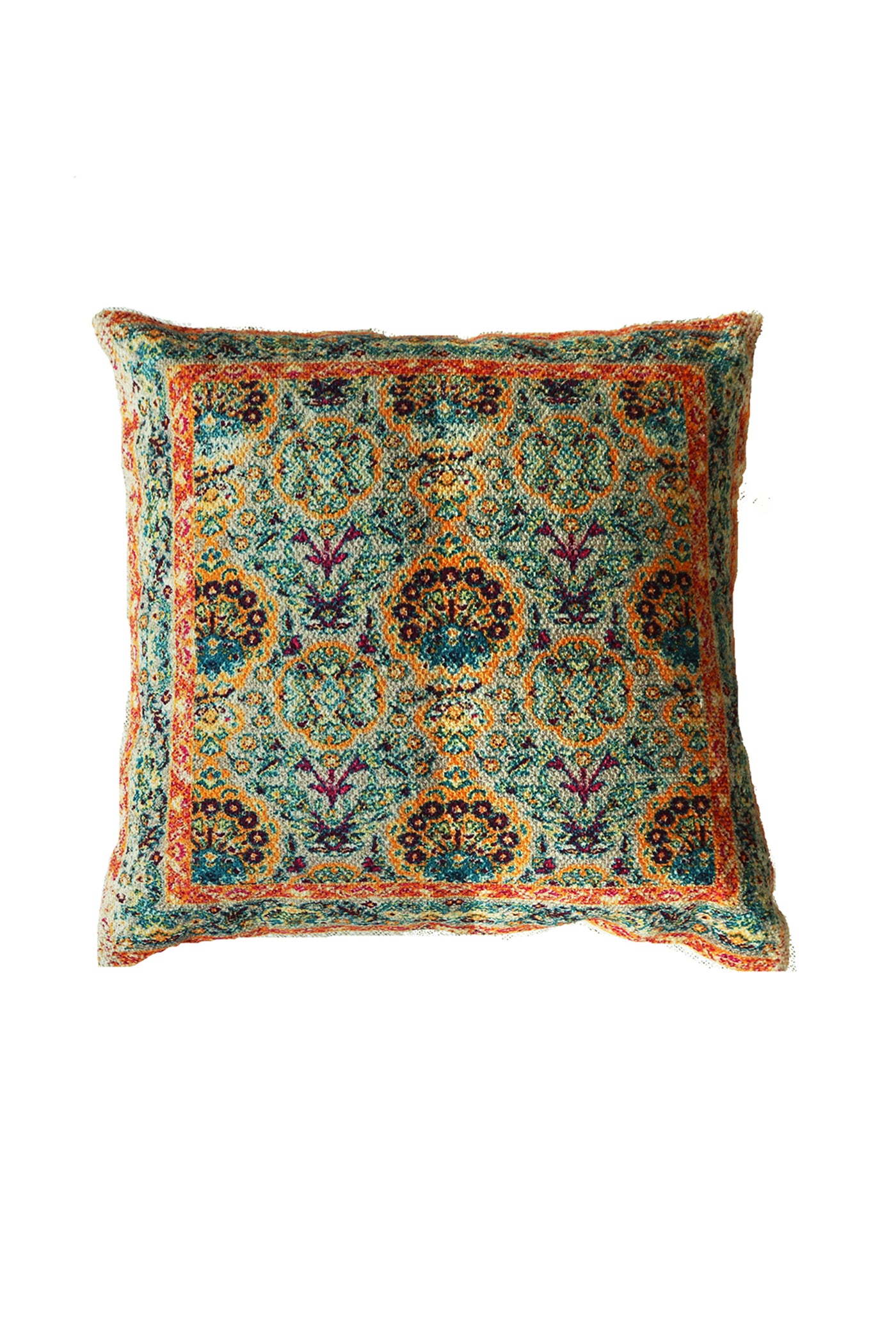 PEACOCK PRINT  CUSHION