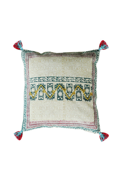 Indi Art Block Printed cushion