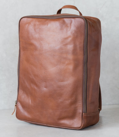 HANDY-BACKPACK LEATHER BAG
